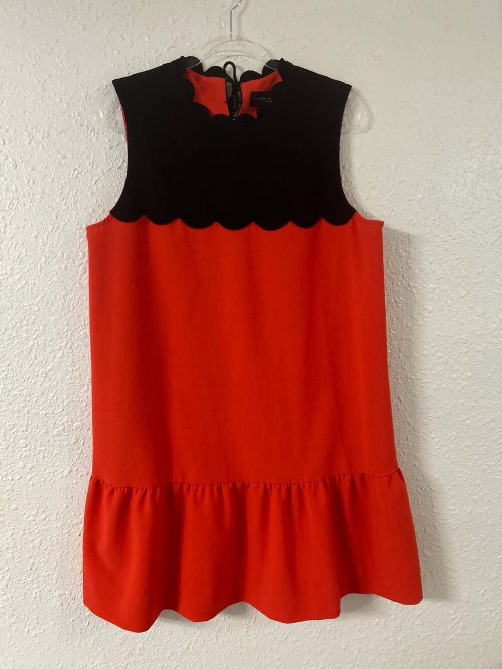 Victoria Beckham for Target Scalloped Neck A-Line Dress Size XL